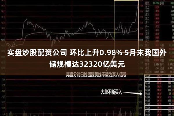 实盘炒股配资公司 环比上升0.98% 5月末我国外储规模达32320亿美元