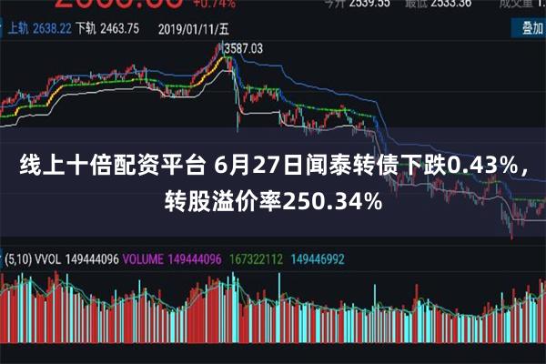 线上十倍配资平台 6月27日闻泰转债下跌0.43%，转股溢价率250.34%