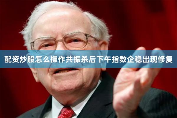 配资炒股怎么操作共振杀后下午指数企稳出现修复